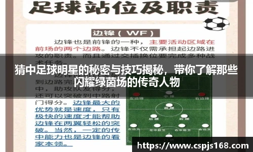 猜中足球明星的秘密与技巧揭秘，带你了解那些闪耀绿茵场的传奇人物